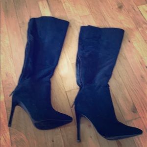 Fashion Nova knee high boots NEVER WORN.